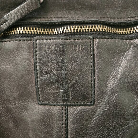 Harbour 2nd Leather Crossbody Messenger Bag – Brown Distressed Style - Picture 4 of 10